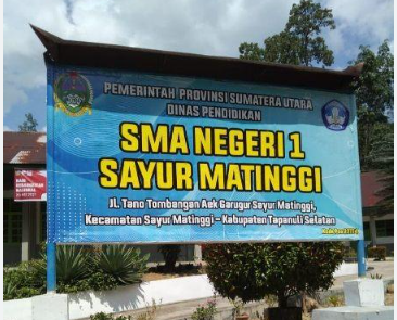 Perpustakaan SMAN 1 Sayur Matinggi